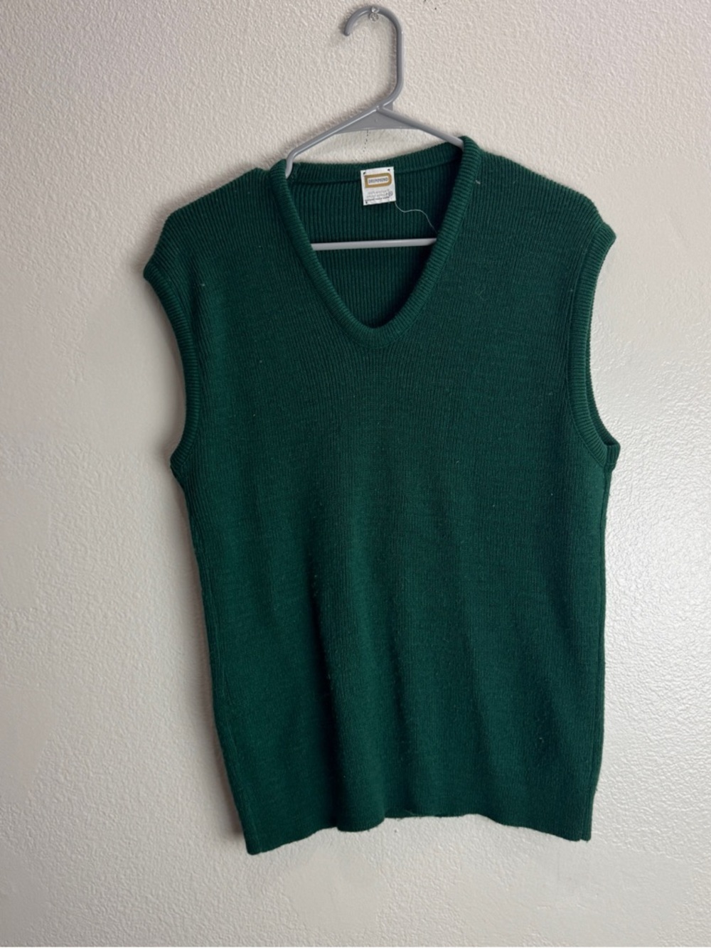 Drummond Vintage Sweater Vest Size XL